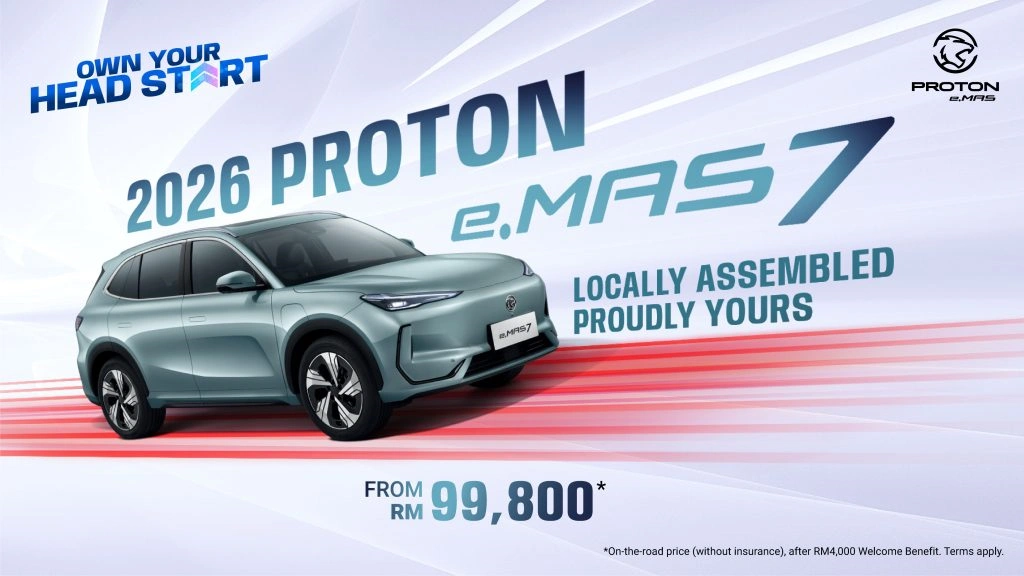 Price of Proton eMAS 7 CKD 2026 - HargaProton.my