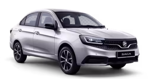 Proton Saga in Snow White color