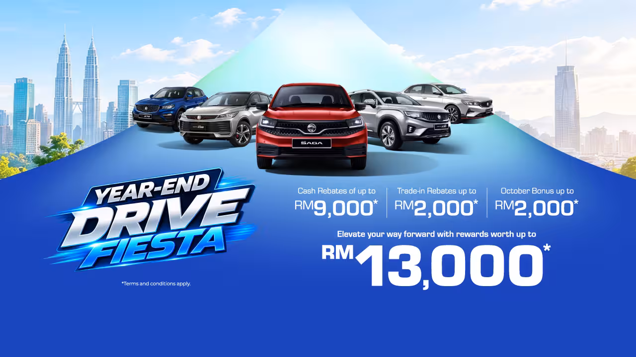 Promosi Proton Oktober 2026 Year-End Drive Fiesta – penjimatan sehingga RM13,000